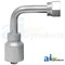 A & I Products HW-FFX90L Female Seal Lok - Swivel - 90 Degree Elbow Long 3 x5 x1 A-FFX90L-08-08-W - alternate 4